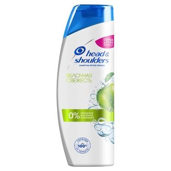 Шампунь Head&shoulders Яблочная Свежесть, 400мл