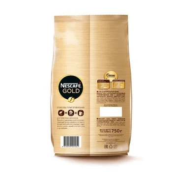 Кофе молотый в растворимом NESCAFE 'Gold' 750 г, сублимированный, 12348310