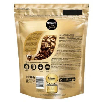 Кофе Nescafe Gold Barista раств.400г пакет