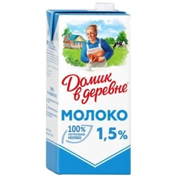 Молоко Домик в Деревне 1,5% 950г