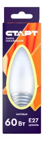Лампа-свеча Старт Е27 60Вт