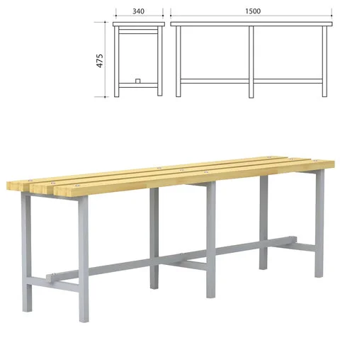 Скамьи, банкетки