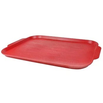 METRO PROFESSIONAL Поднос для фастфуда темно-красный, 45 х 35.5см