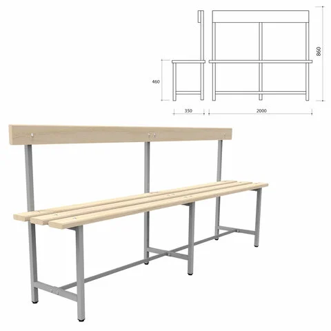 Скамьи, банкетки