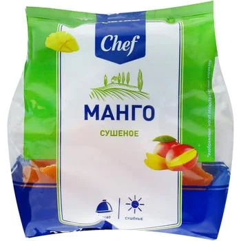 Манго Metro Chef сушеное, 150 г