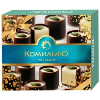 Конфеты Комильфо фисташка, 232г