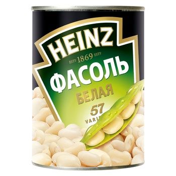 Фасоль Heinz белая, 400г