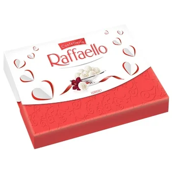 Конфеты RAFFAELLO с цельным миндальным орехом в кокосовой стружке, 90 г, 9020000000310