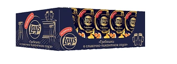 Чипсы Lay's Гребешки в сливочно-пикантном соусе, 105г