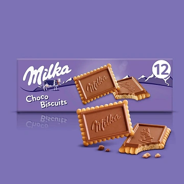 Бисквит Milka Choco Biscuits, 150г