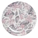 Тарелка обеденная Domenik Blooming Pink, 24см