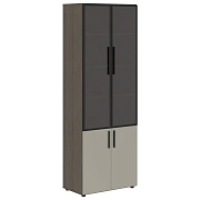 Шкаф высокий широкий VHCS 80.2 Аметист/Дуб Сильвер 800х430х2253 VELION