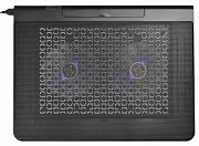 Подставка для ноутбука Buro BU-LCP170-B214 17'398x300x29мм 2xUSB 2x 140ммFAN 926г металлическая сетк