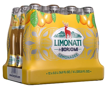 Напиток Borjomi Limonati груша газированный, 500мл