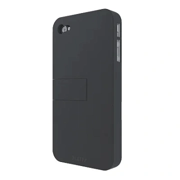 Защитная панель для Apple iPhone 4/4S Leitz Complete черная, пластиковый, 62570095