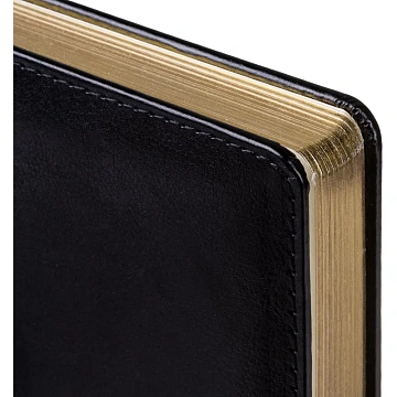 Ежедневник недатированный ATTACHE Gold А4, 160л, черный