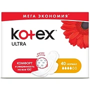 Прокладки Котекс Ultra Net Normal 40шт