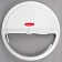 Крышка для мусорного контейнера Rubbermaid Brute 121.1л, поворотная, белая, FG9G7800WHT