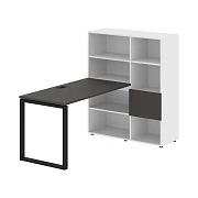 Рабочая станция EQRST 1113 Мокко/Черный 1790х1120х1355 EDIS