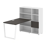 Рабочая станция EVRST 1213 Мокко/Белый 1790х1250х1355 EDIS