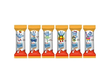 Вафли Kinder Hippo с лесным орехом, 104г