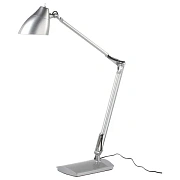 Настольная лампа / светильник SONNEN PH-104, на подставке, LED, 8 Вт, металлический корпус, серый, 236691