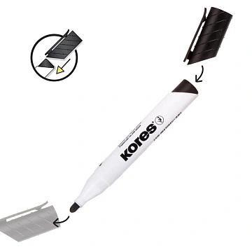 Набор текстовыделителей KORESHIGHLINER PASTEL6ц 1-4ммскош нак36246