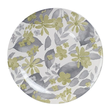 Тарелка обеденная Domenik Blooming Green, 24см