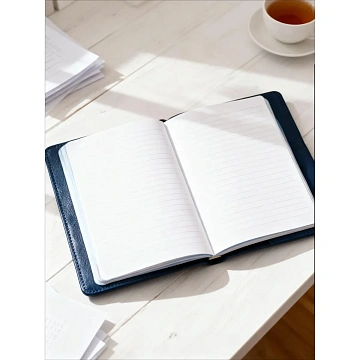 Ежедневник недатированный , темно-синий, А5, 140x200мм, 136 л. ATTACHE