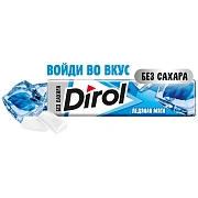 Жевательная резинка Dirol Ледяная мята, 13.6г