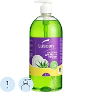 Средство для мытья посуды Luscan Бальзам-Алоэ 1л с дозатором
