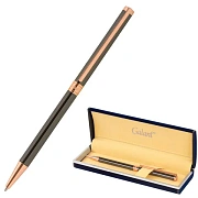 Ручка подарочная шариковая GALANT 'ASTRON BRONZE', корпус металлический, детали розовое золото, узел 0,7 мм, синяя, 143524