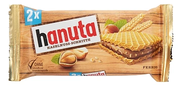 Вафли Hanuta Haselnuss, 44г