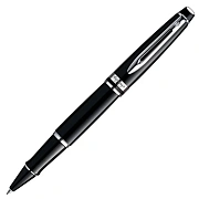 Ручки роллер класса Люкс Waterman Expert 3 F, черный глянцевый/металлик корпус, S0951780