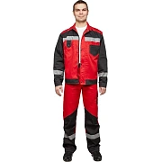 Костюм летний муж л21-КБР крас/чер (р.56-58) 182-188 (серия Л)