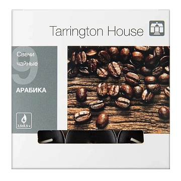 Tarrington House Свеча Чайная ароматическая Арабика, 9шт