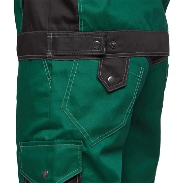 Костюм летний муж л21-КПК зел/чер(р.64-66) 182-188 (серия Л)