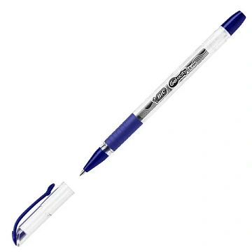 Ручка гелевая с грипом BIC 'Gelocity Stic', СИНЯЯ, узел 0,5 мм, линия письма 0,29 мм, CEL1010265