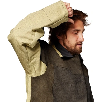 Костюм сварщика брезент+спилок КБР (арт.КС09) 48-50/170-176