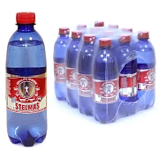 Вода Stelmas Mg+ минеральная газированная, 500мл x 12 шт