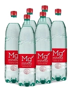 Вода Mivela Mg++ минеральная лечебно-столовая газированная, 1л x 6 шт