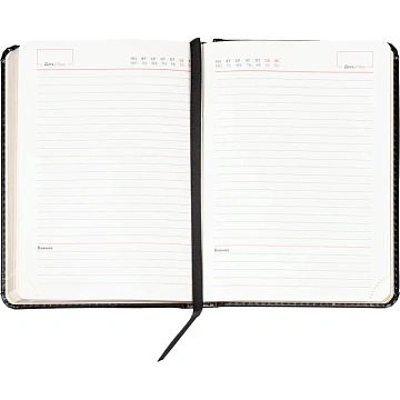 Ежедневник недатированный ATTACHE Gold А6, 160л, черный