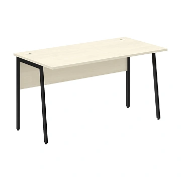 Стол прямой СП-3P Клен*/Черный 1400х720х755 IMAGO PLUS