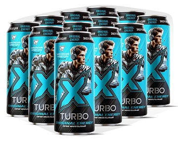 Энергетический напиток X-Turbo Focus Оригинальный, 450мл