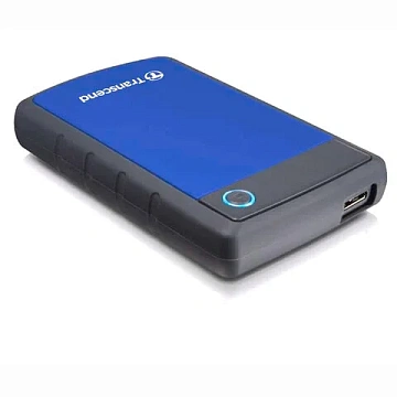 Внешний жесткий диск TRANSCEND StoreJet 2TB, 2.5', USB 3.0, синий, TS2TSJ25H3B