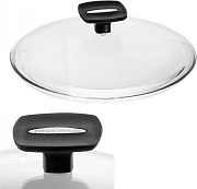 Крышка MONETA Flat Glass Lids стеклянная плоская, 24 см