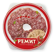 Колбаса Ремит Salsa сырокопченая нарезка, 80г