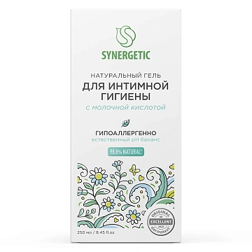 Гель Synergetic для интимной гигиены, 250мл