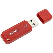 Память Smart Buy 'Dock'  16GB, USB 2.0 Flash Drive, красный