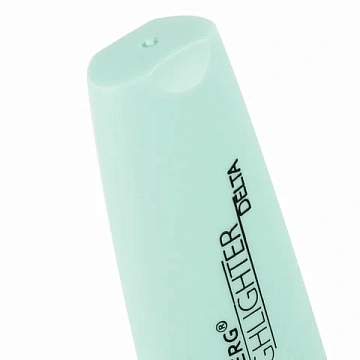 Текстовыделитель BRAUBERG 'DELTA PASTEL', БИРЮЗОВЫЙ, линия 1-5 мм, 151732